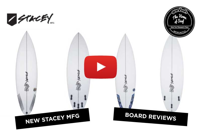 New Stacey Surfboards Surfboard Video Reviews! Yeti Wolf & Lab Rat