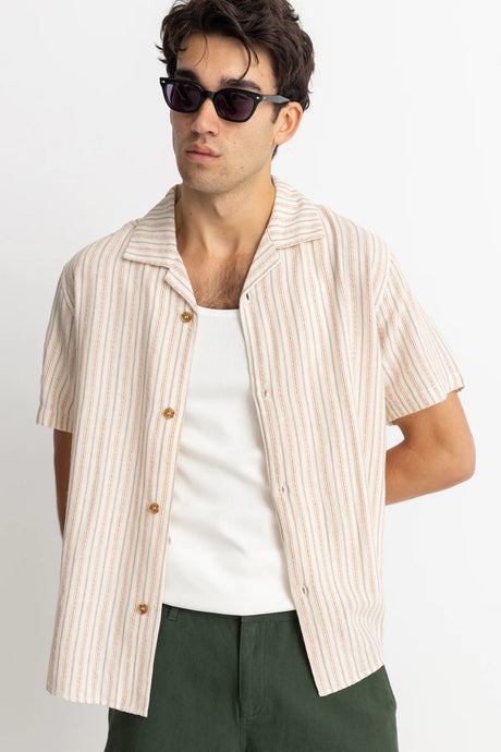 Rhythm Vacation Stripe Short Sleeve Shirt