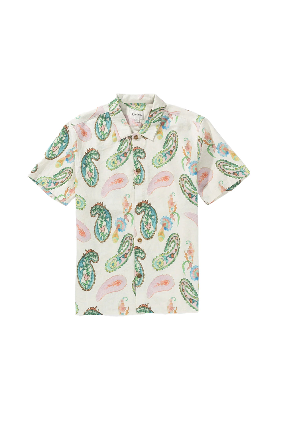 Rhythm Brooklyn Paisley Short Sleeve Shirt