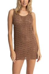 Rhythm Maddie Scoop Neck Mini Dress