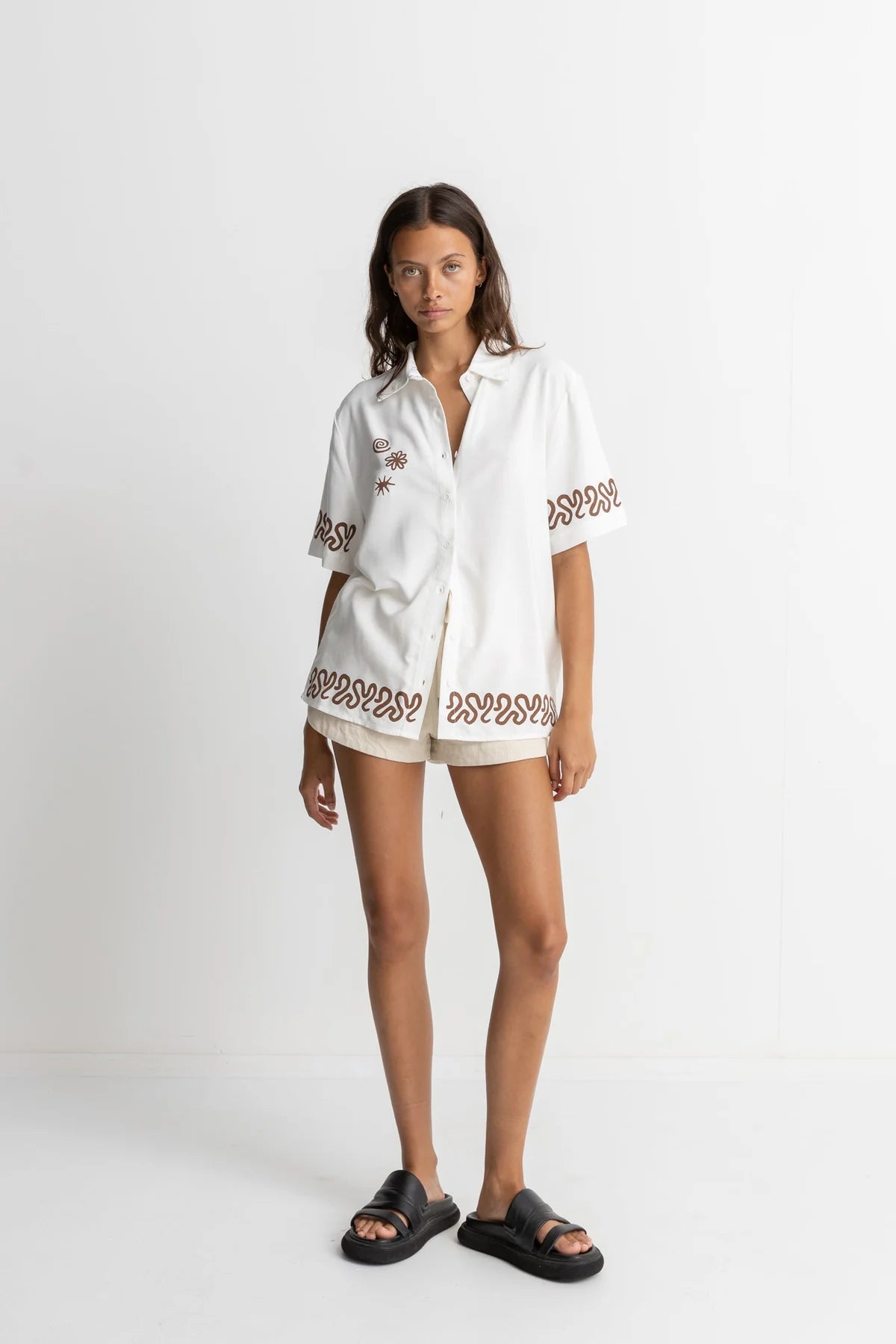 Rhythm Joelene Short Sleeve Shirt