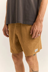 Rhythm Mens Textured Linen Jam Shorts