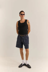 Rhythm Mens Carpenter Canvas Short