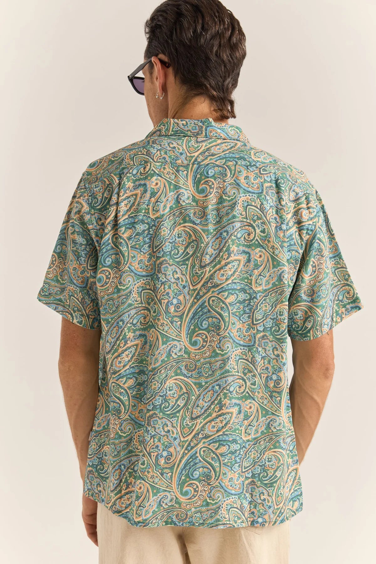 Rhythm Mens Cabo Paisley Shirt