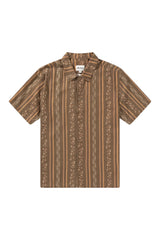 Rhythm Mens Paisley Stripe S/S Shirt