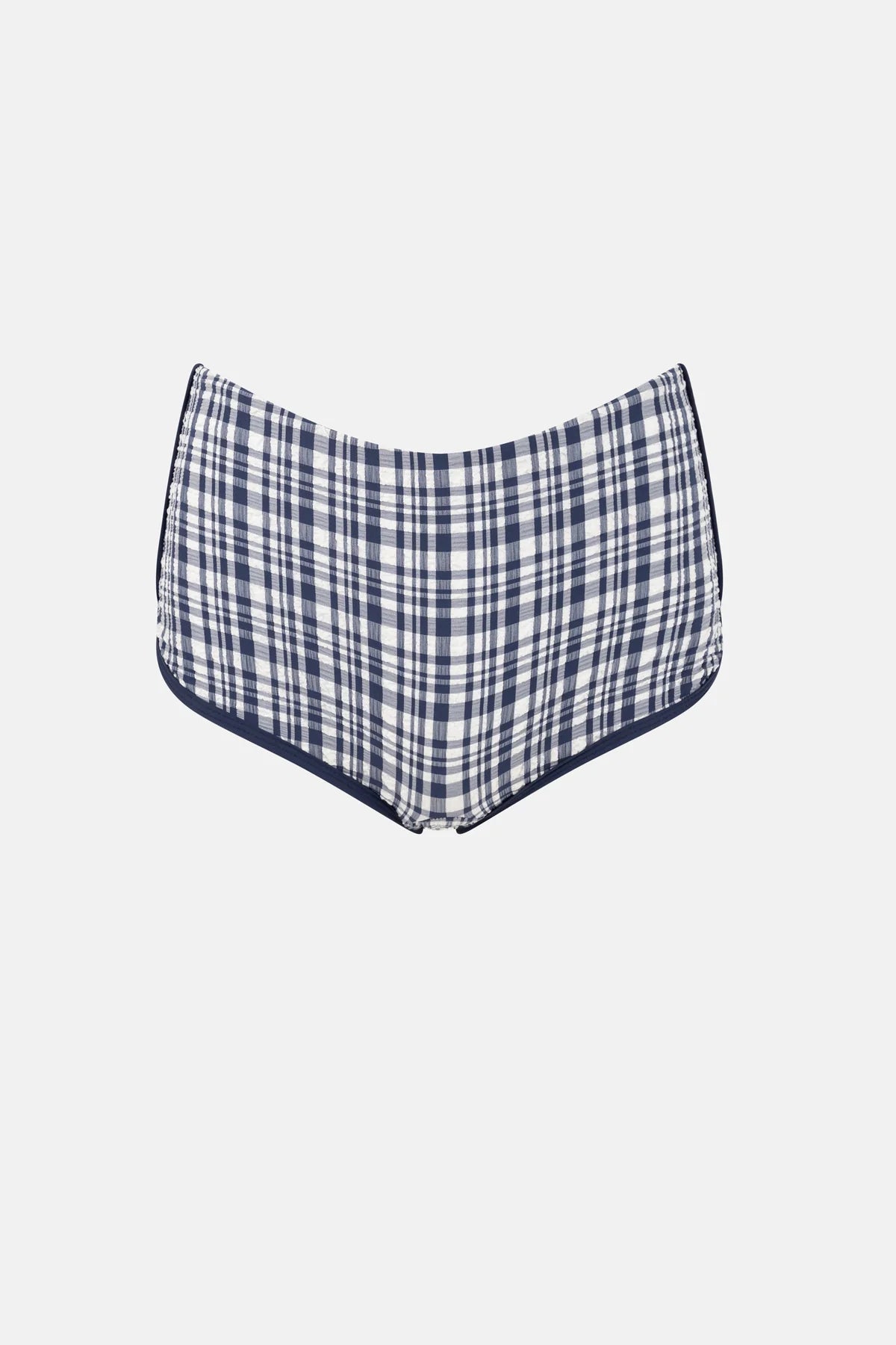 Rhythm Womens London Check Mini Boyshort Pant