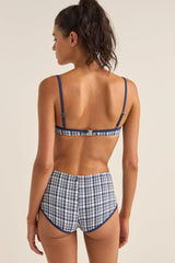 Rhythm Womens London Check Underwire Top