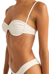 Rhythm Womens Brighton Eyelet Pico Underwire Top