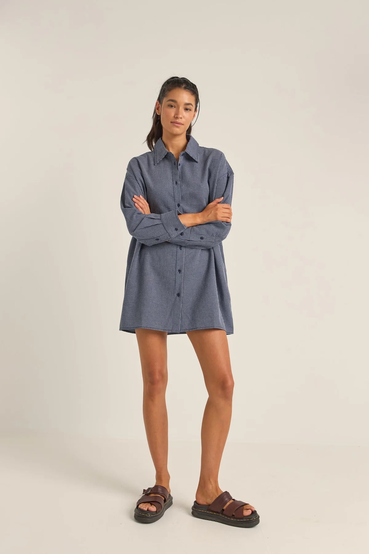 Rhythm Womens Shirt Dress