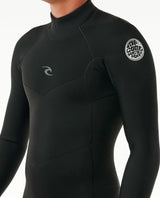 Rip Curl Mens Dawn Patrol 2mm Long Sleeve Back Zip Springsuit