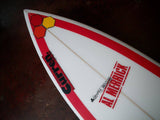 Channel Islands The Red Beauty Surfboard by Tom Curren