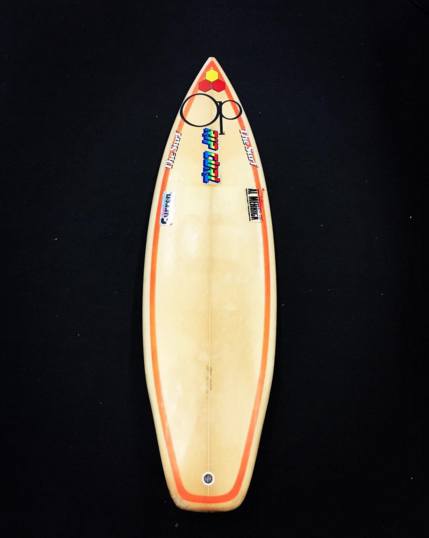 Channel Islands The Red Beauty Surfboard by Tom Curren