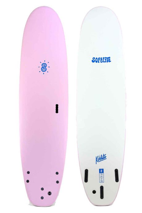 8ft Softlite Koolite 2.0 Softboard - Comes with fins