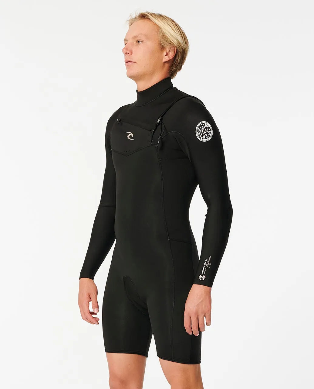 Rip Curl Mens Dawn Patrol 2mm Long Sleeve Chest Zip Springsuit