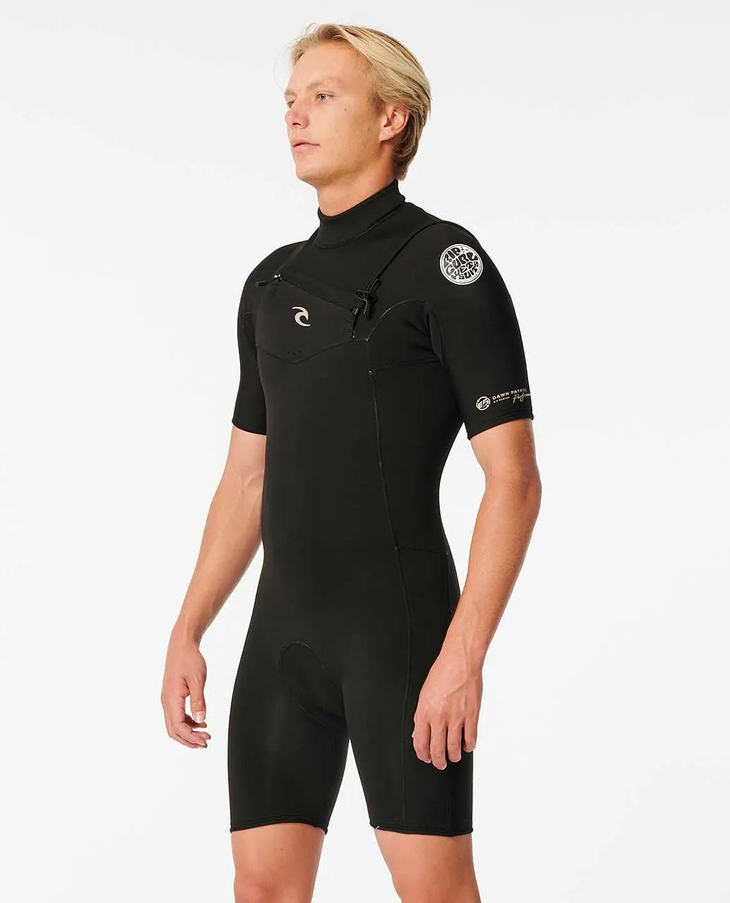 Rip Curl Mens Dawn Patrol 2mm Chest Zip Springsuit