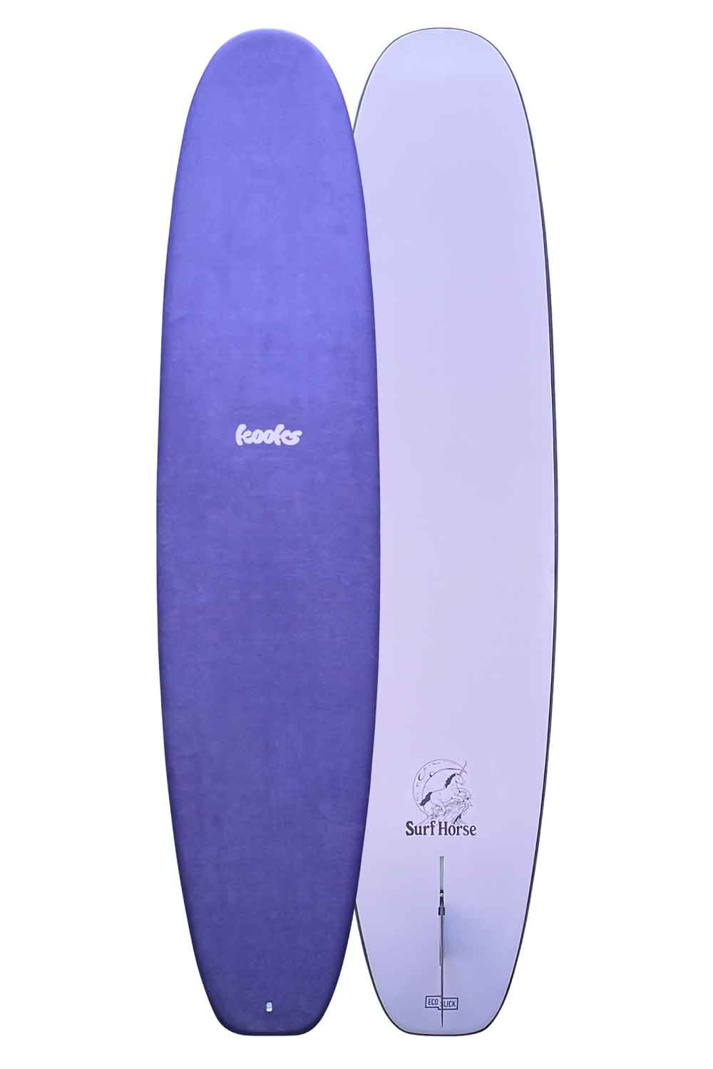 Spooked Kooks Surf Horse Softboard - Comes with Single Fin