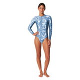 O'Neill Womens Bahia Lycra Half Front Zip Long Sleeve Surfsuit