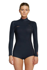 O'Neill Womens Hyperfreak 2mm Chest Zip Long Sleeve Springsuit