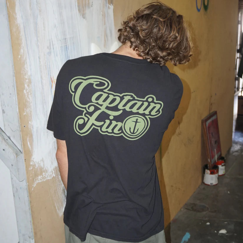 Captain Fin Co Mens Oh Yeah Logo Tee