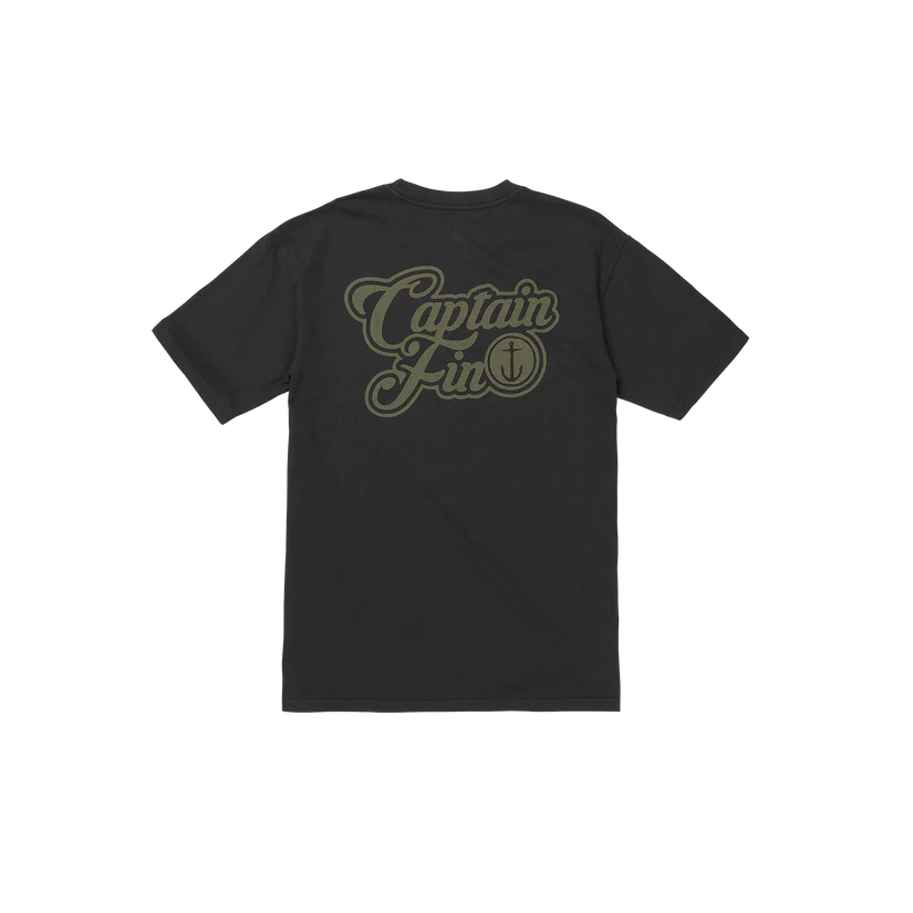 Captain Fin Co Mens Oh Yeah Logo Tee