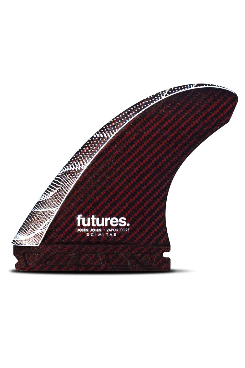 Futures Fins John John Florence JJF Scimitar Vapor Core Thruster Fin Set