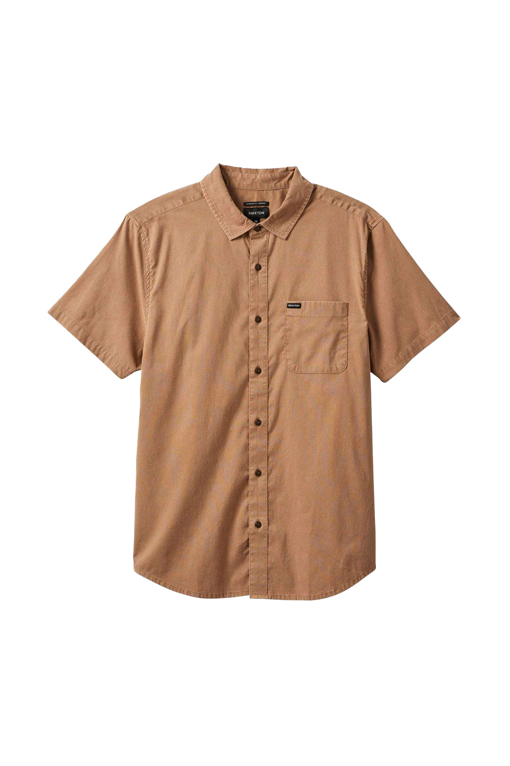 Brixton Charter Sol Wash Short Sleeve Woven Shirt