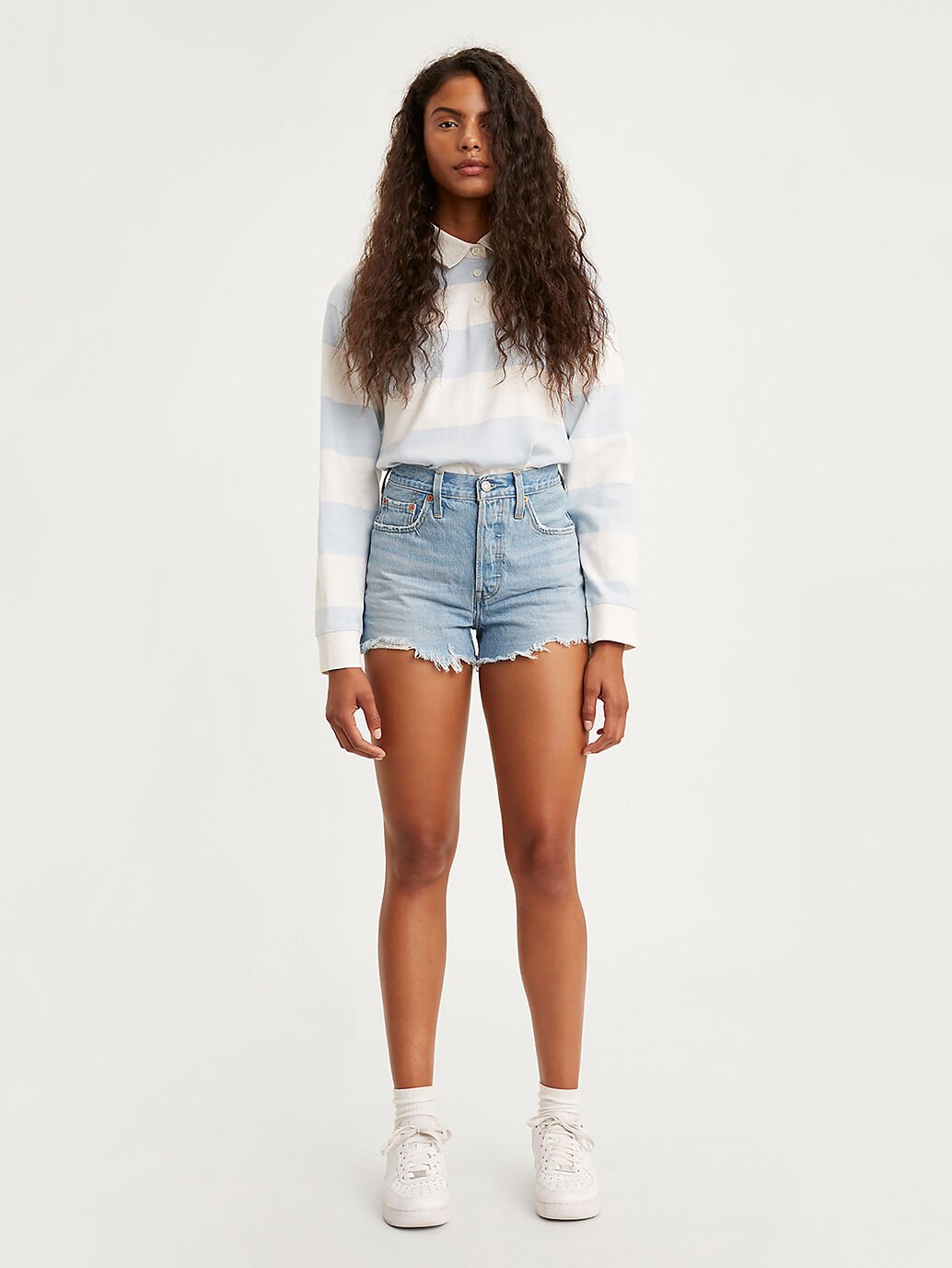 Levis Womens 501 Original High Rise Shorts Sanbah Australia