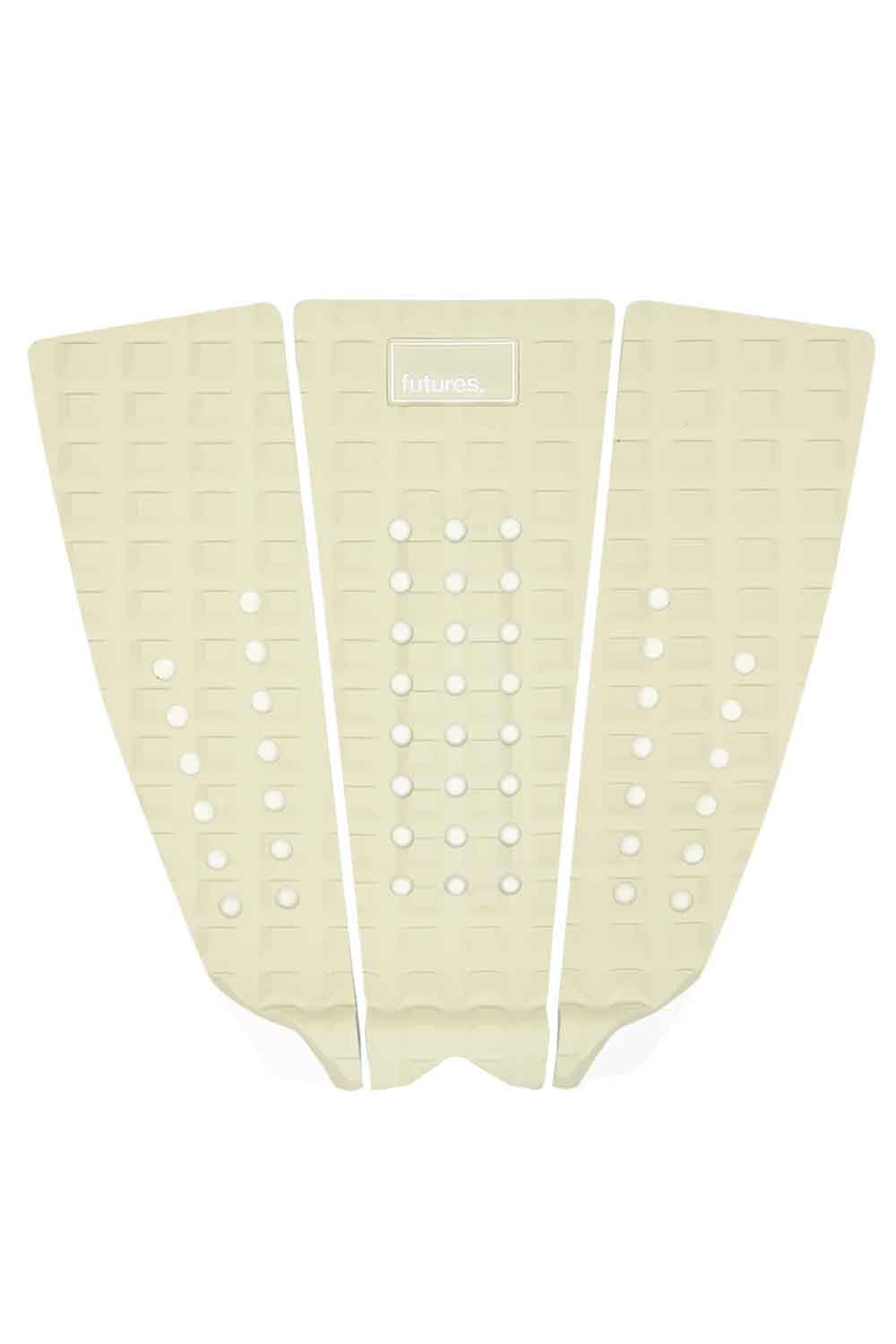 Futures Fins Brewster Narrow 3PC Traction Pad Cream