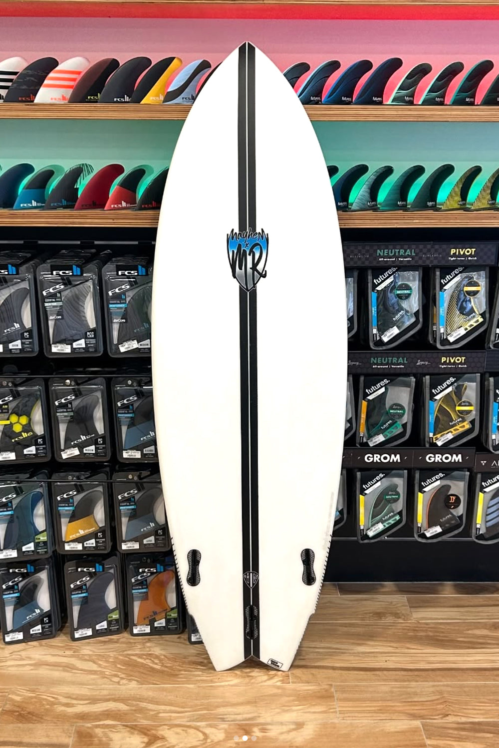 5’8 MR x Mayhem Cali Twin #6577 - Used Surfboard