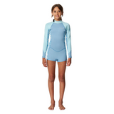 O'Neill Girls Bahia 2mm Back Zip Long Sleeve Swim Bottom Springsuit