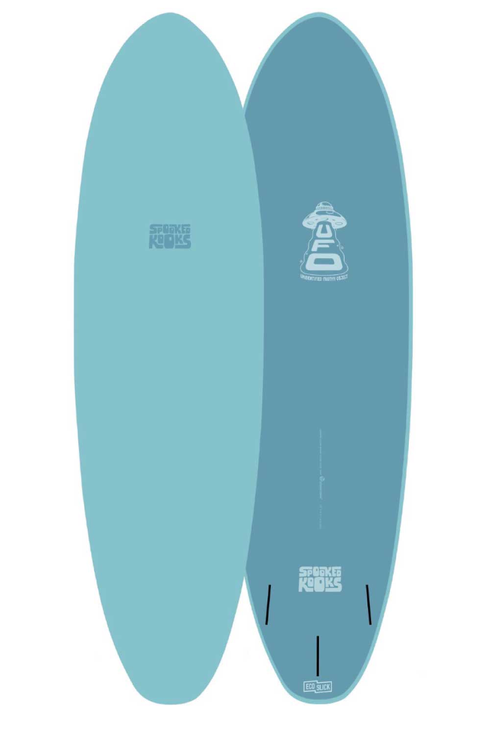 Spooked Kooks UFO 2.0 Softboard - Comes With Fins