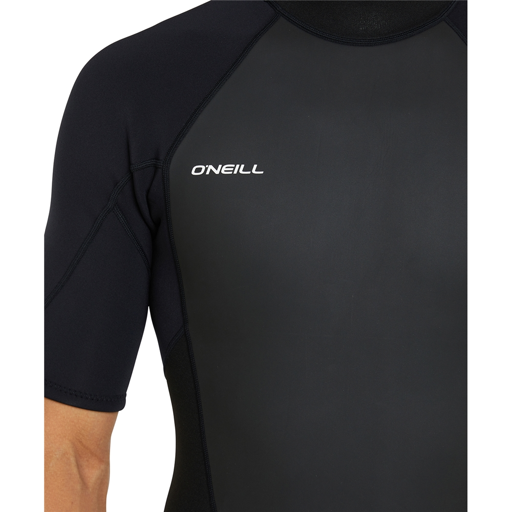 O'Neill Mens Reactor 2 Back Zip 2mm Short Sleeve Springsuit