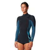 O'Neill Women's Hyperfreak 2mm Chest Zip Long Sleeve Spring Suit