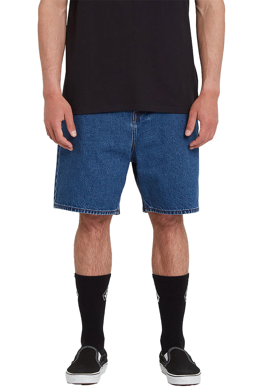 Volcom Mens Billow Denim Shorts