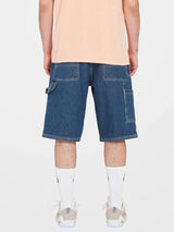 Volcom Mens Laboured Denim Utility Shorts