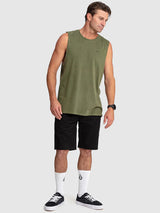 Volcom Mens Wash Muscle Tee