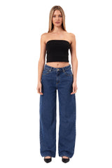 Abrand Womens 95 Mid Baggy Jeans - Bella