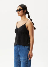 Afends Womens Gemma Recycled Cupro Cami Top