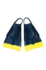 Da FiN Swimfins - Navy/Yellow