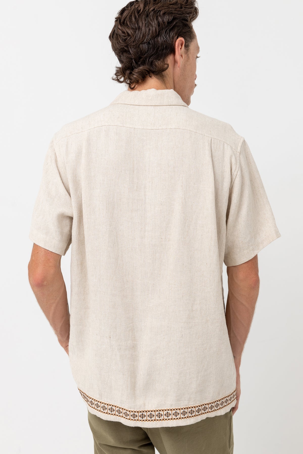 Rhythm Trim Short Sleeve Shirt