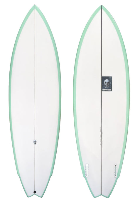 Chris Christenson Lane Splitter Swallow Tail Surfboard