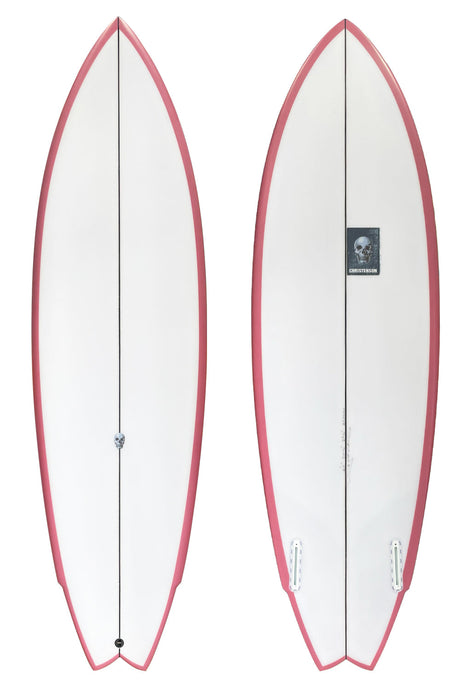 Chris Christenson Lane Splitter Swallow Tail Surfboard