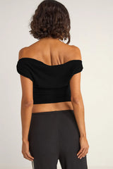 Rhythm Womens Juno Off Shoulder Top