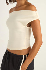 Rhythm Womens Juno Off Shoulder Top