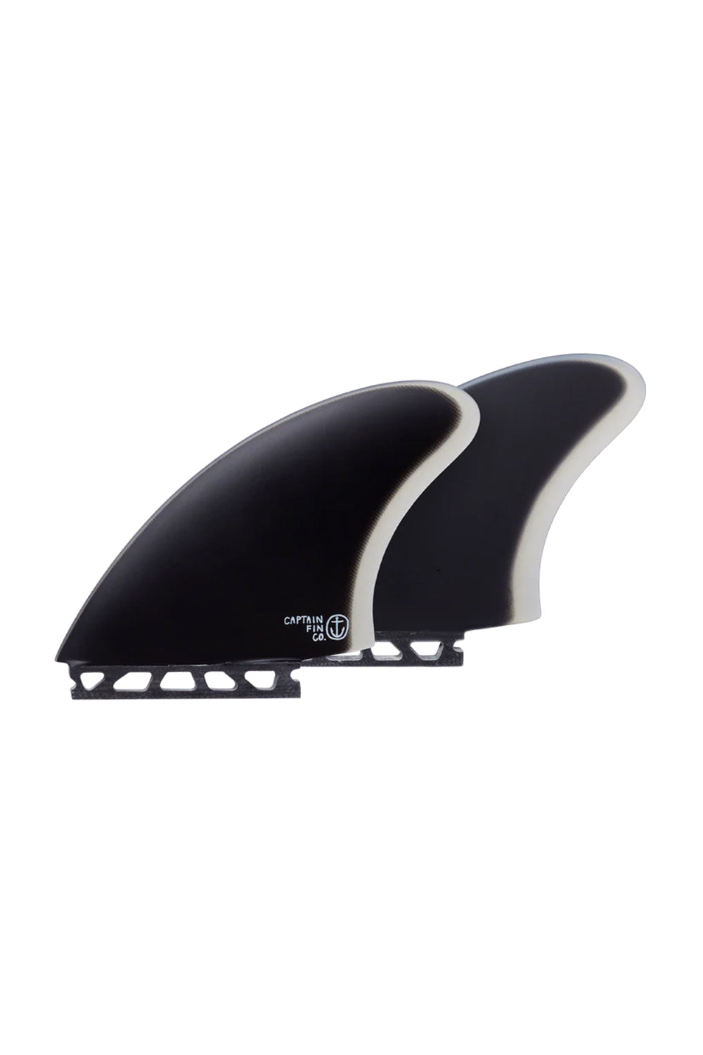 Captain Fin Co Keel Fin Set Black - Single Tab