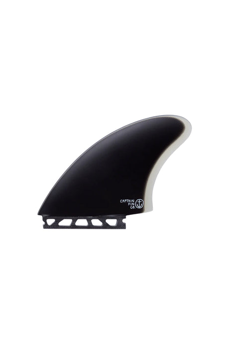 Captain Fin Co Keel Fin Set Black - Single Tab