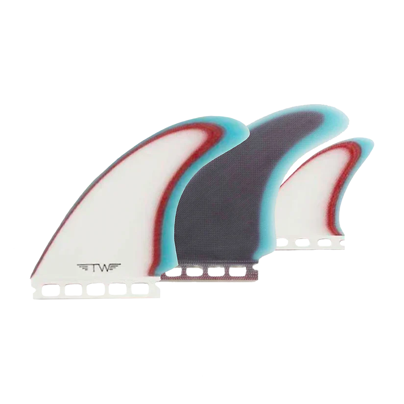 Captain Fin Co Tyler Warren Especial Twin + 1 Fin Set - Single Tab