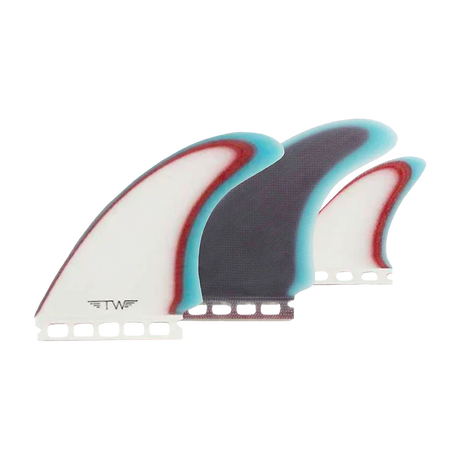 Captain Fin Co Tyler Warren Especial Twin + 1 Fin Set - Single Tab