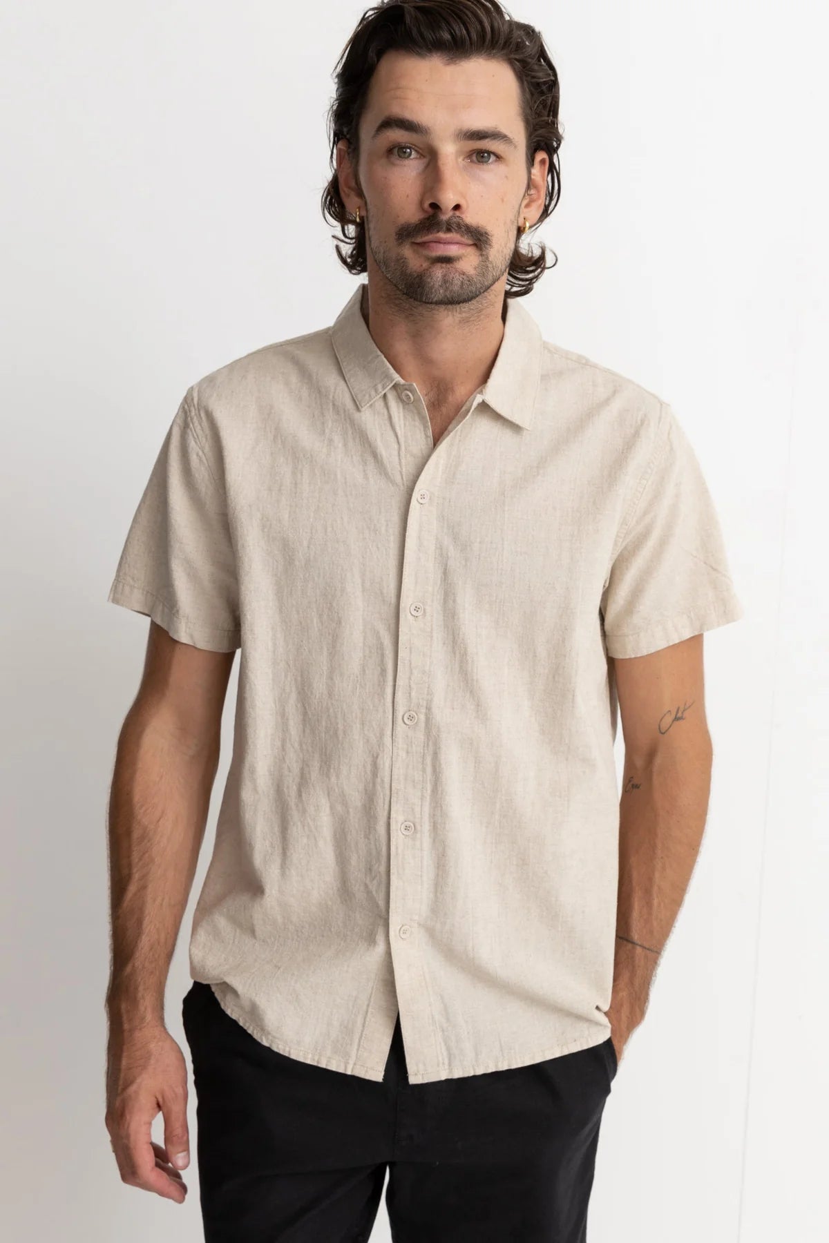 Rhythm Classic Linen Short Sleeve Shirt