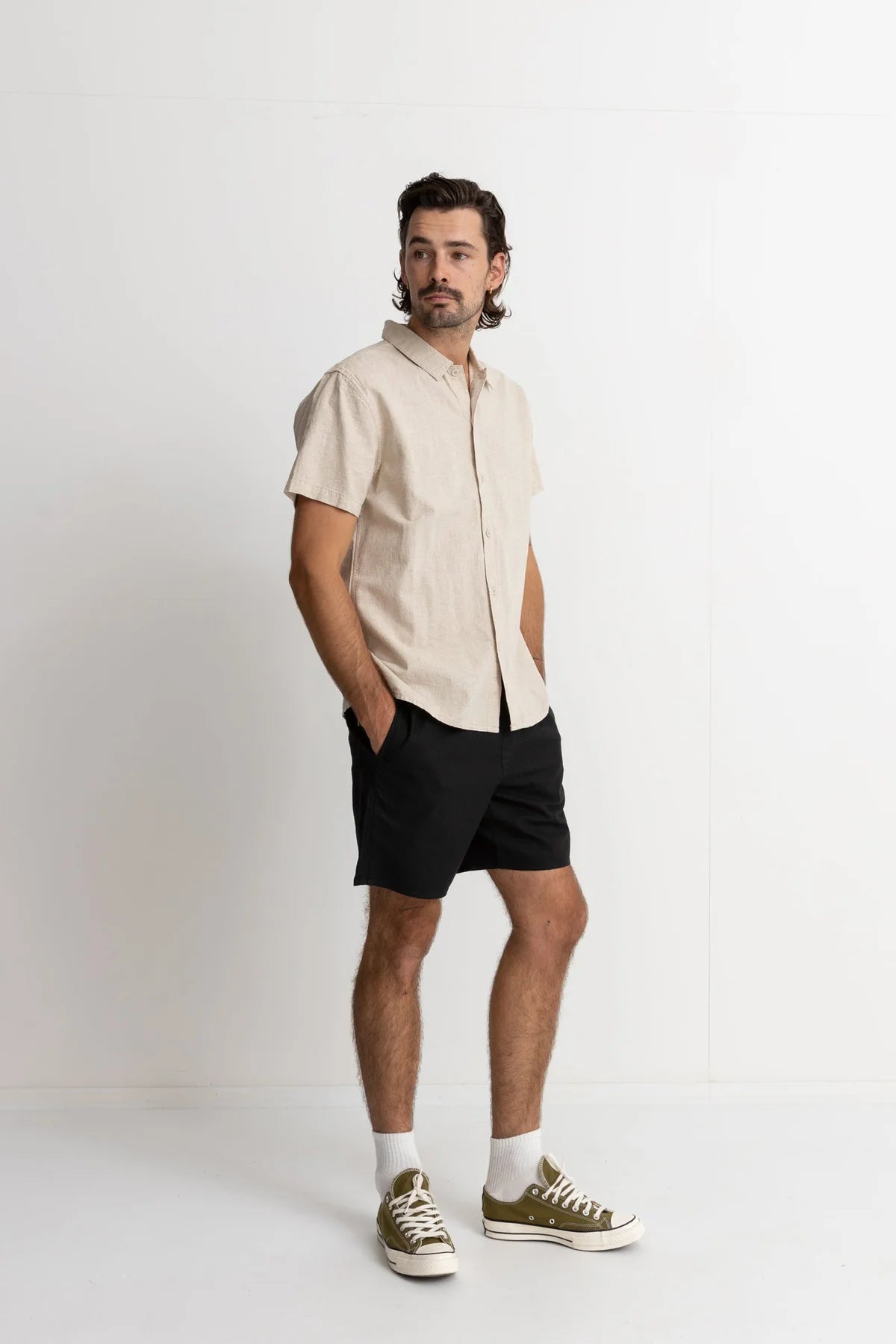 Rhythm Classic Linen Short Sleeve Shirt